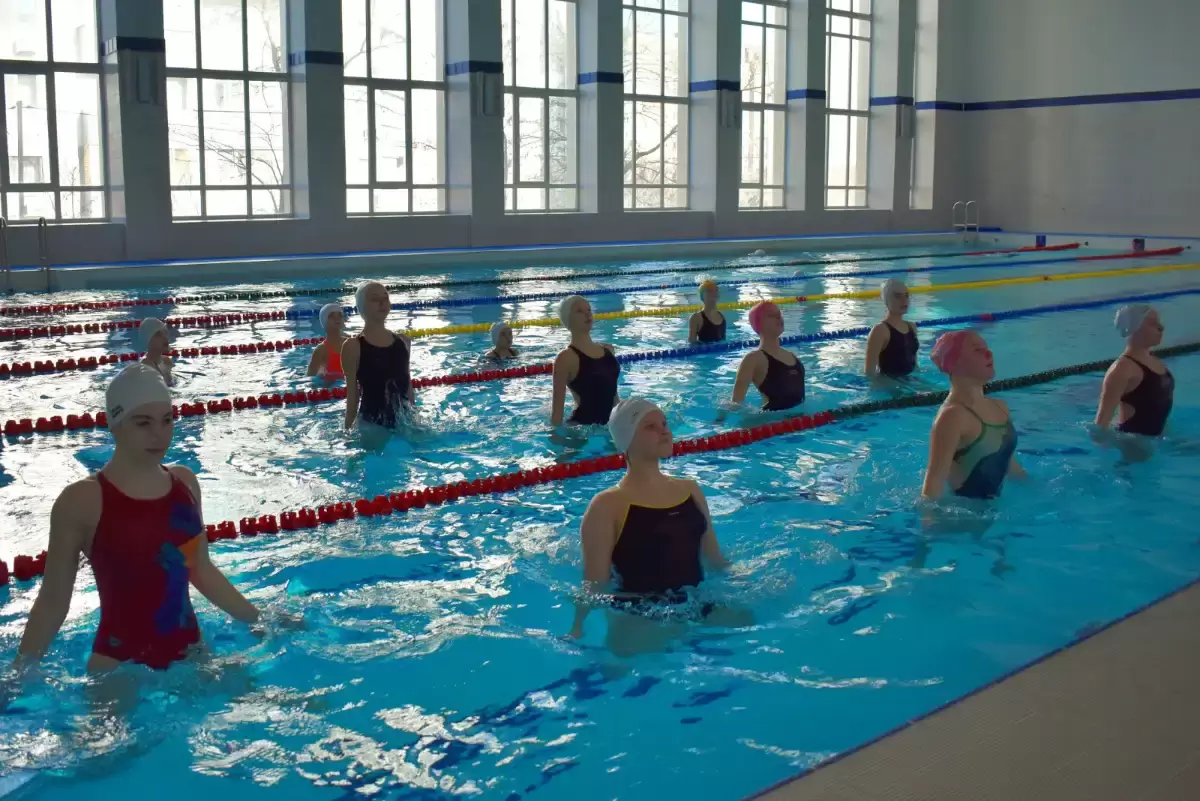 В Таганроге после ремонта открыли бассейн «Дельфин»