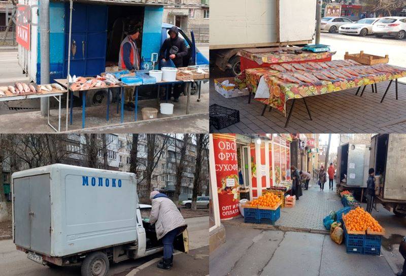 В Ростове 28 нелегальных торговцев разогнали в ходе рейда городской администрации