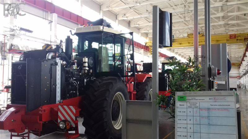 «Ростсельмаш» запустил новую линейку «тяжелых» тракторов
