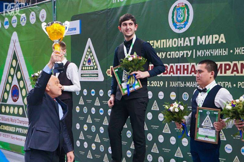 Ростовский бильярдист Иосиф Абрамов стал трехкратным чемпионом мира