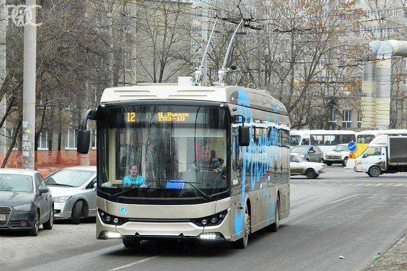 В Ростове-на-Дону с вечера стоят троллейбусы двух маршрутов