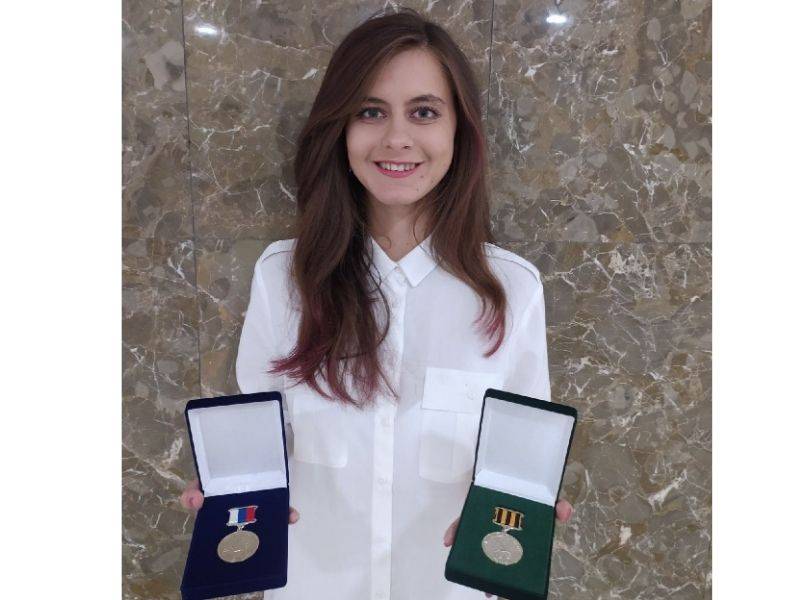 Волгодонская студентка получила сразу две награды Российского союза писателей