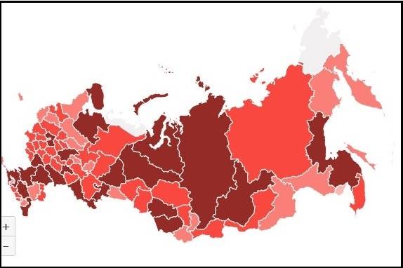 Ростовская область в рейтинге регионов по распространению коронавируса попала в «светло-желтую» зону