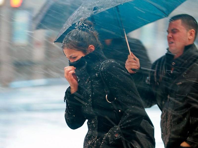 В Ростове на следующей неделе ожидаются мокрый снег и значительное усиление ветра