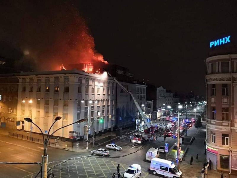 Был поджог: власти Ростова проговорились о причине пожара в особняке на Большой Садовой