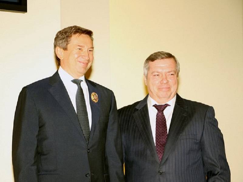 Голубев наградил миллиардера Сергея Кислова медалью «За доблестный труд»