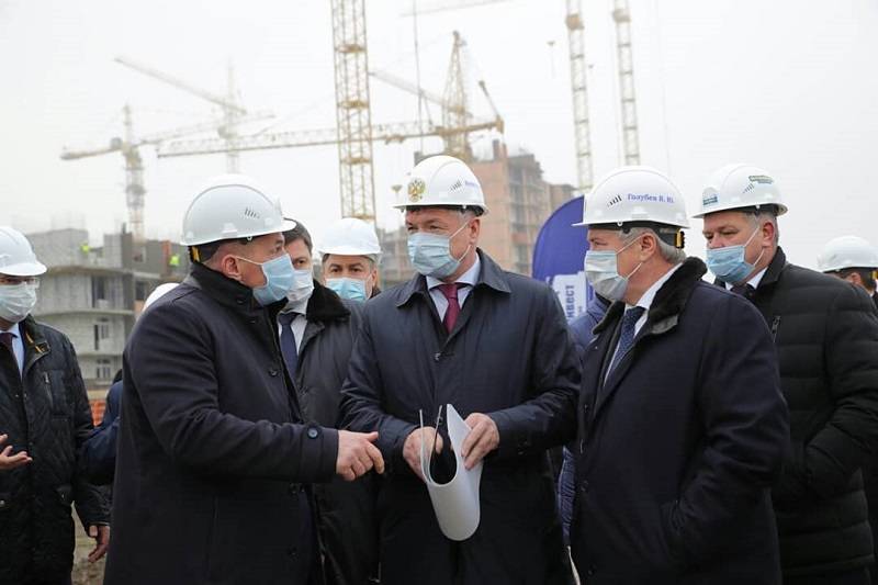 Вице-премьер Марат Хуснуллин одобрил комплексную застройку Ростова