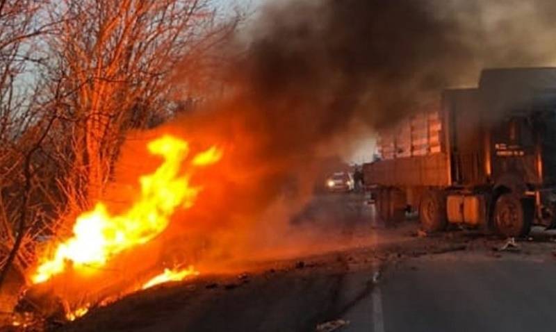В Ростовской области 32-летняя женщина после ДТП сгорела в своем автомобиле