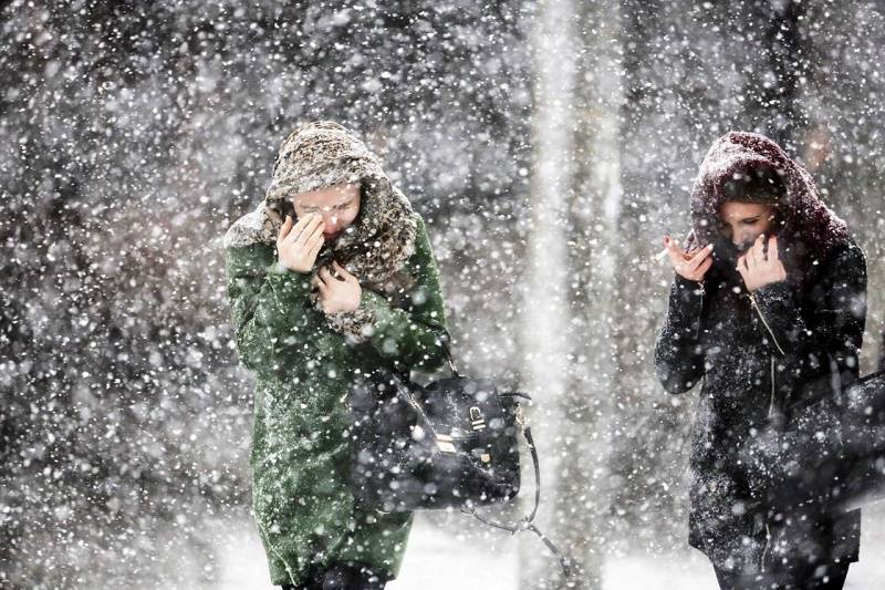 В Ростове объявили экстренное предупреждение в связи со снегопадом