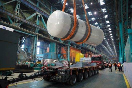 Волгодонский «Атоммаш» отправил из порта Новороссийск оборудование для энергоблока первой АЭС в Бангладеш