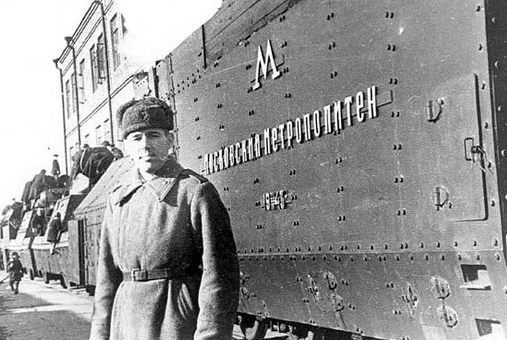 Донские умельцы воссоздали точную копию бронепоезда времен ВОВ «Московский Метрополитен»