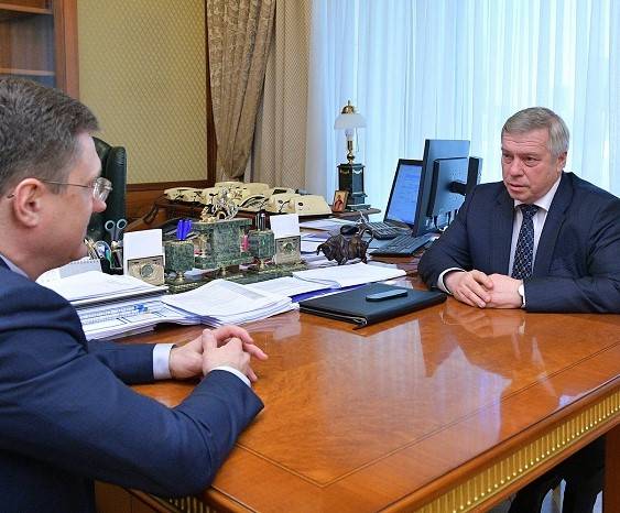 Губернатор Голубев попросил у правительства денег на ремонт соцобъектов в шахтёрских территориях