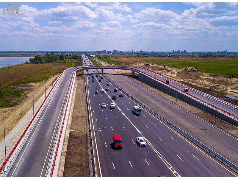Из федерального бюджета выделен 1 млрд рублей на обустройство подъездов  к городам вдоль трассы М-4 «Дон»