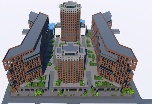 В Ростове на 2-й линии построят два 14-ти этажных дома премиум класса с паркингом