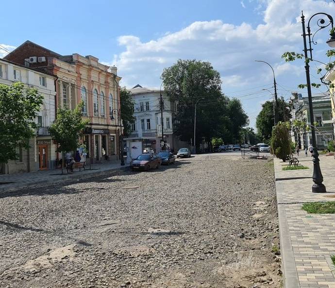 Открытие улицы Петровской в Таганроге перенесли на 1 сентября