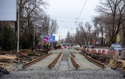 В Таганроге  синхронизируют ремонт дорог с прокладкой трамвайных путей