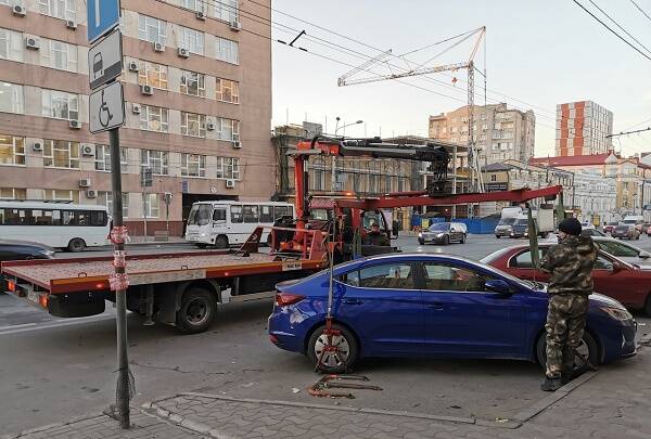 За эвакуацию автомобиля в Ростове придется платить больше