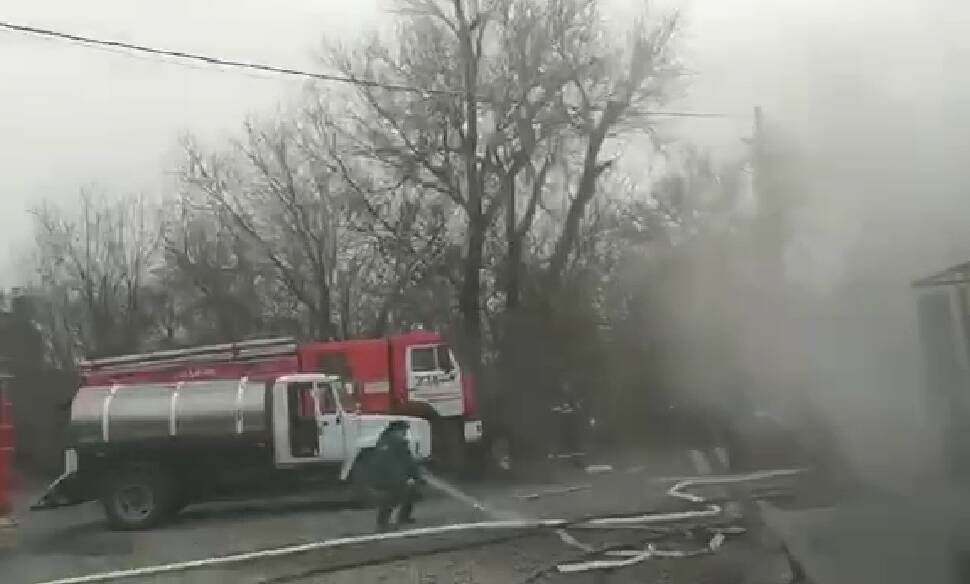 В Родионово-Несветайском районе произошел пожар на молокозаводе