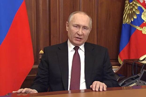 Президент РФ 24 февраля объявил о начале военной операции по защите Донбасса