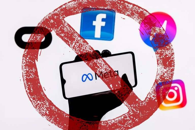 В России компания Meta признана экстемисткой,  Instagram и Facebook запрещены