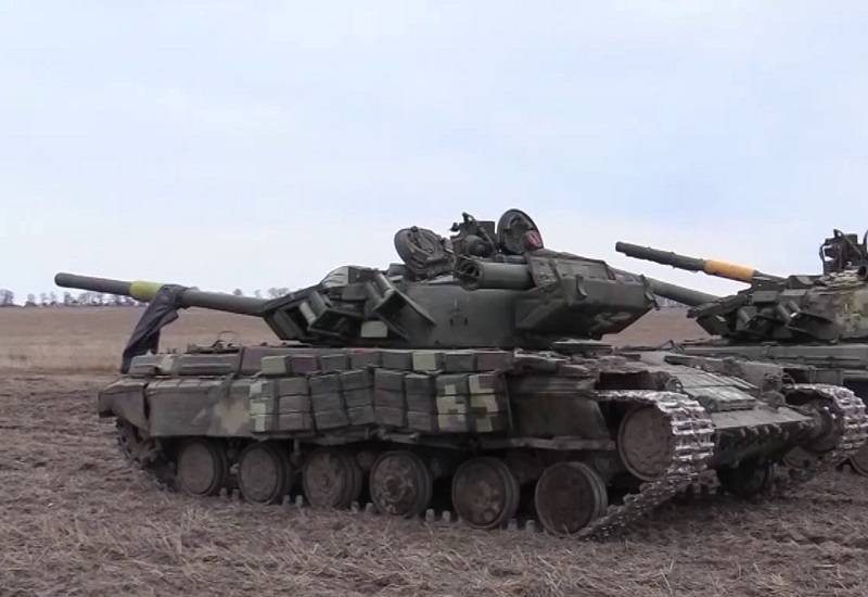 Российские военные захватили модернизированные по образцу НАТО украинские танки Т-64