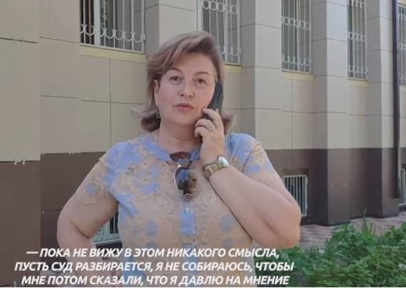 Татьяна Быковская выразила сожаление, что на часть судебного процесса над ней не пустили журналистов