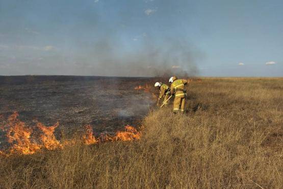 В Ростовской области объявлено о чрезвычайной пожароопасности