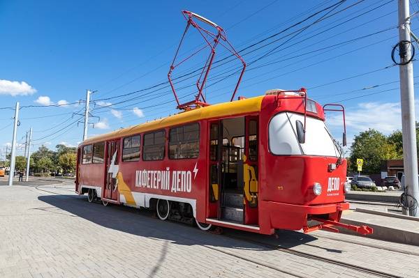 В Таганроге по городу будет курсировать трамвай «Кофейный экспресс»