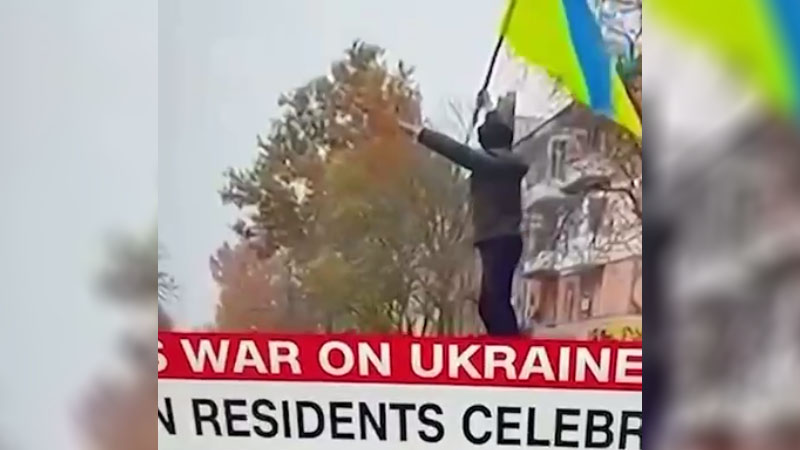 Киев лишил аккредитации журналистов CNN и Sky News, предположительно из-за «зигующего» украинца в Херсоне