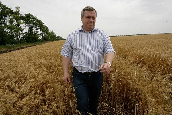 Голубев попросили Путина ограничить иностранцев в экспорте зерна из Ростовской области