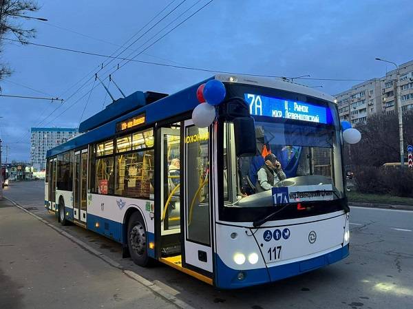 В Ростове на маршрут до Левенцовки вышли пять троллейбусов №17а