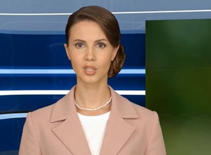 В Ростове на областном телеканале ведущей прогноза погода стала нейросеть