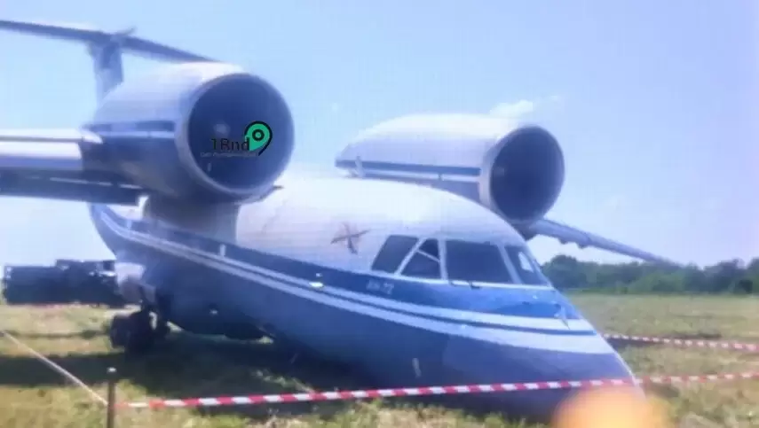 В Ростове на военном аэродроме попал в аварию самолет Ан-72 ВМФ России