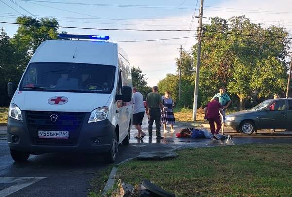 В Таганроге сбили женщину на пешеходном переходе у ТЦ «Мармелад»