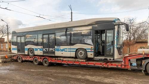 Первые электробусы прибыли в Таганрог