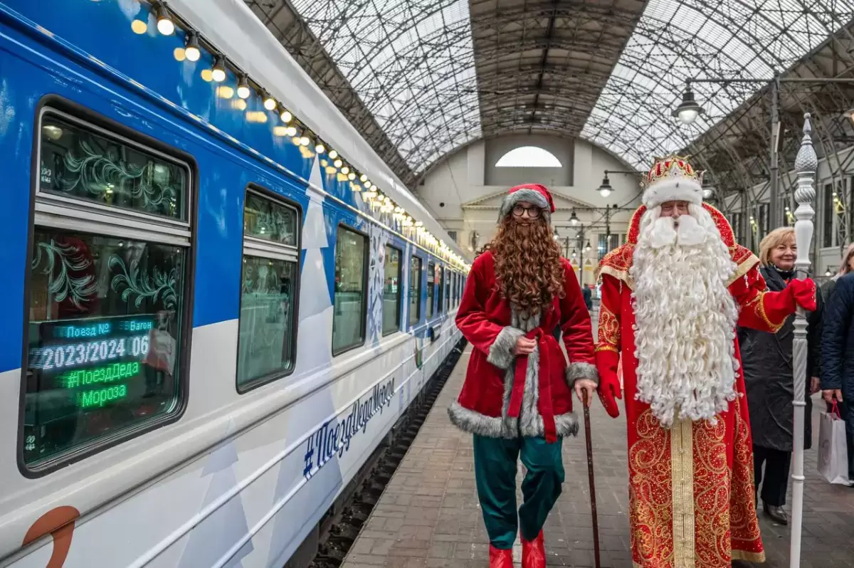 Поезд Деда Мороза не будет заезжать в Ростов во время турне 2023/2024