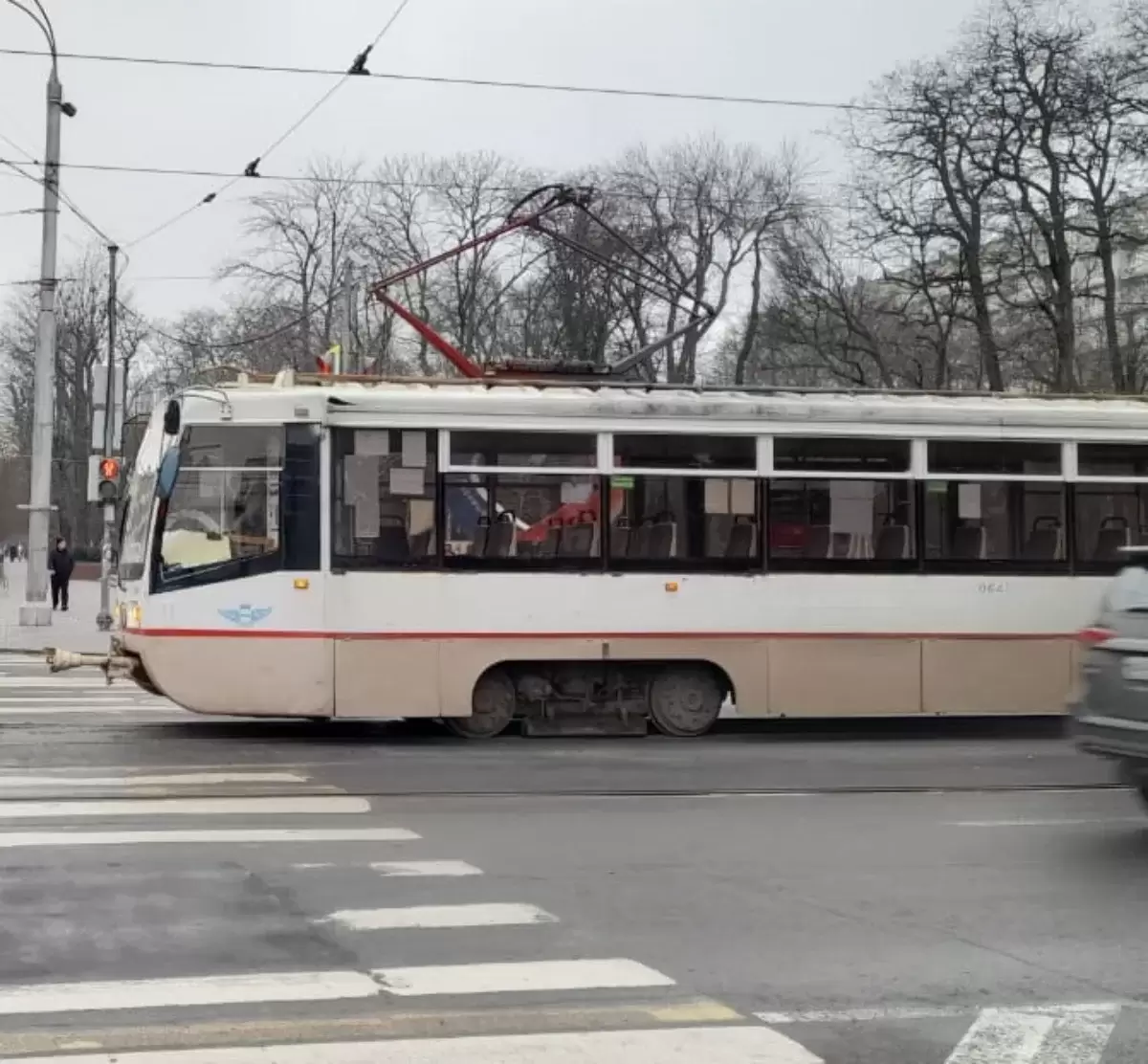 В Ростове трамваи и троллейбусы возобновили работу