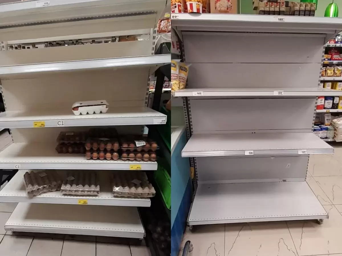 В Ростове после падения цен из продажи начали исчезать куриные яйца