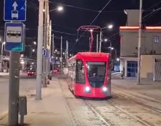 Стало известно, что за трамвай ездит в Ростове по ночам