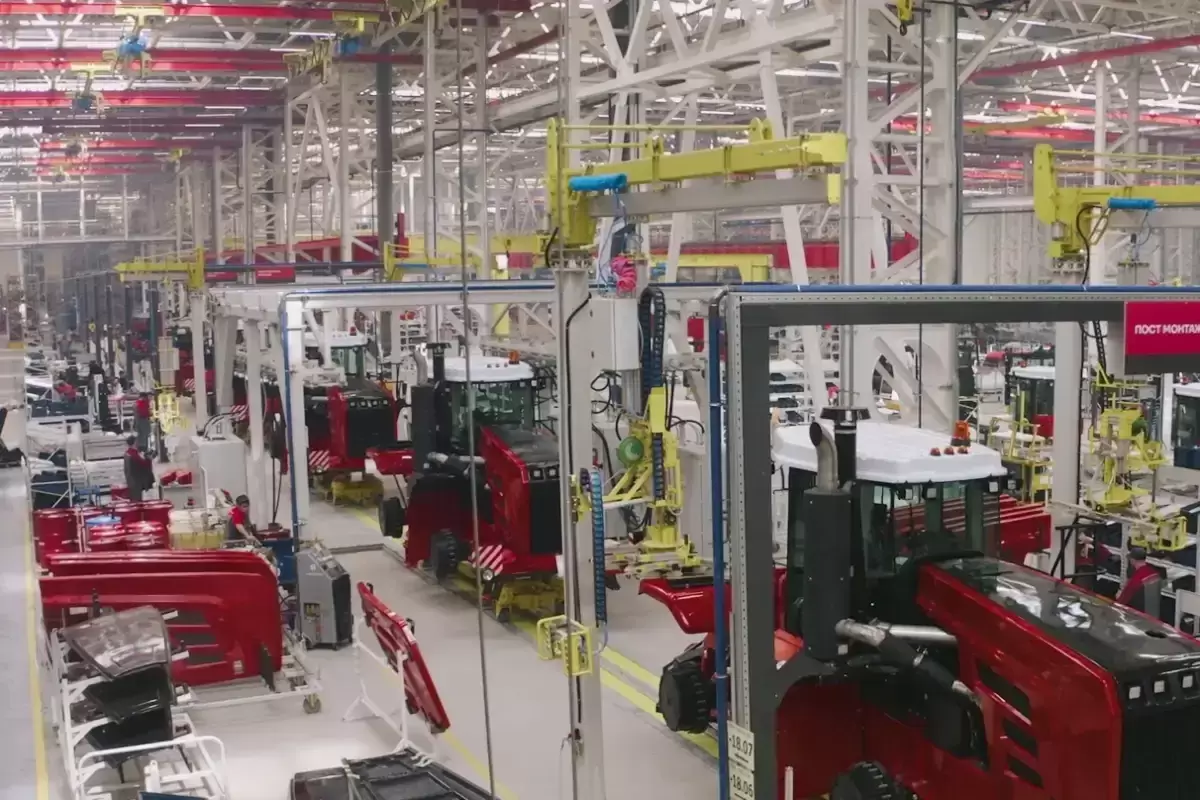В Ростове заработал новый тракторный завод