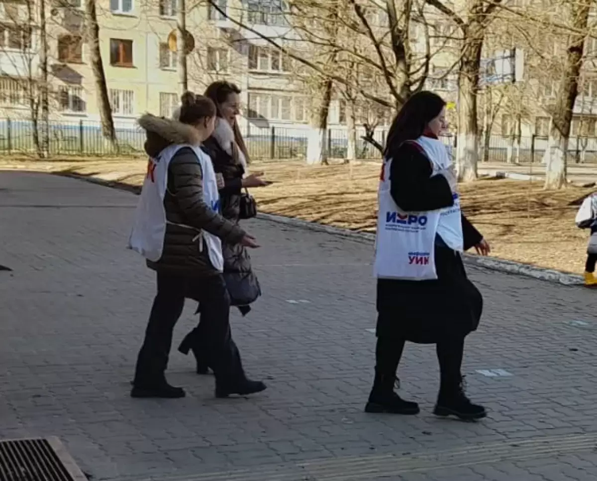 Ростовчане голосуют на выборах президента РФ в анонимной зоне