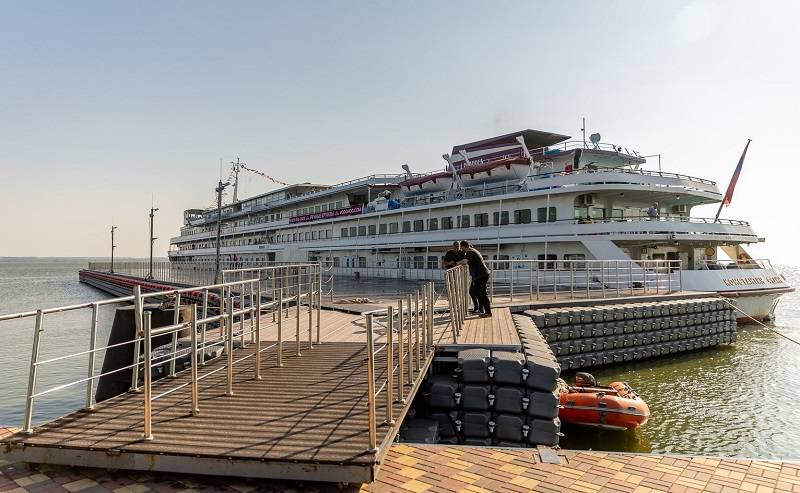 В порт Таганрога в текущем году зайдёт вдвое больше туристических судов