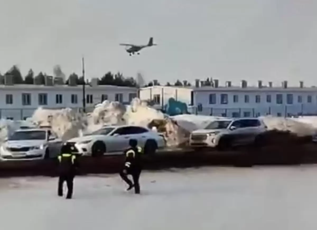 Царев выложил видео прилета огромного дрона по общежитию в «Алабуге»