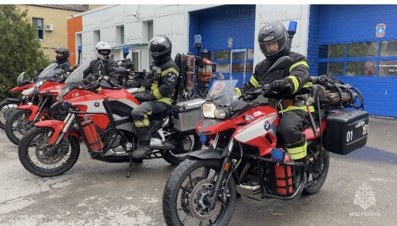 Донской отряд экстренного реагирования на мотоциклах и квадроциклах открыл сезон работы