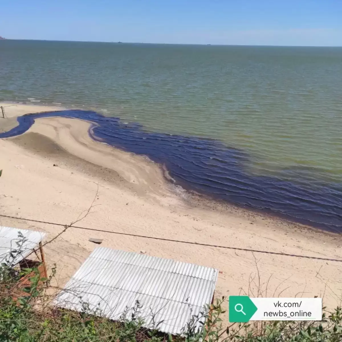 В Ростовской области неизвестные слили жижу в Таганрогский залив в районе  пляжа » Ростовская область сегодня! Новости Ростова-на-Дону и региона