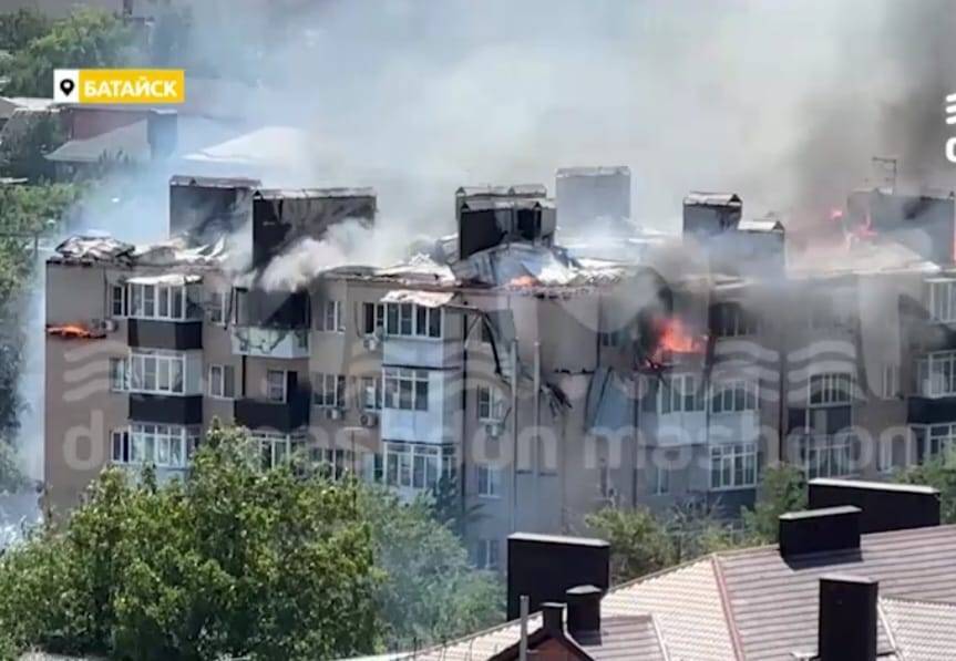 Власти Батайска отправили детей убирать многоэтажку после пожара