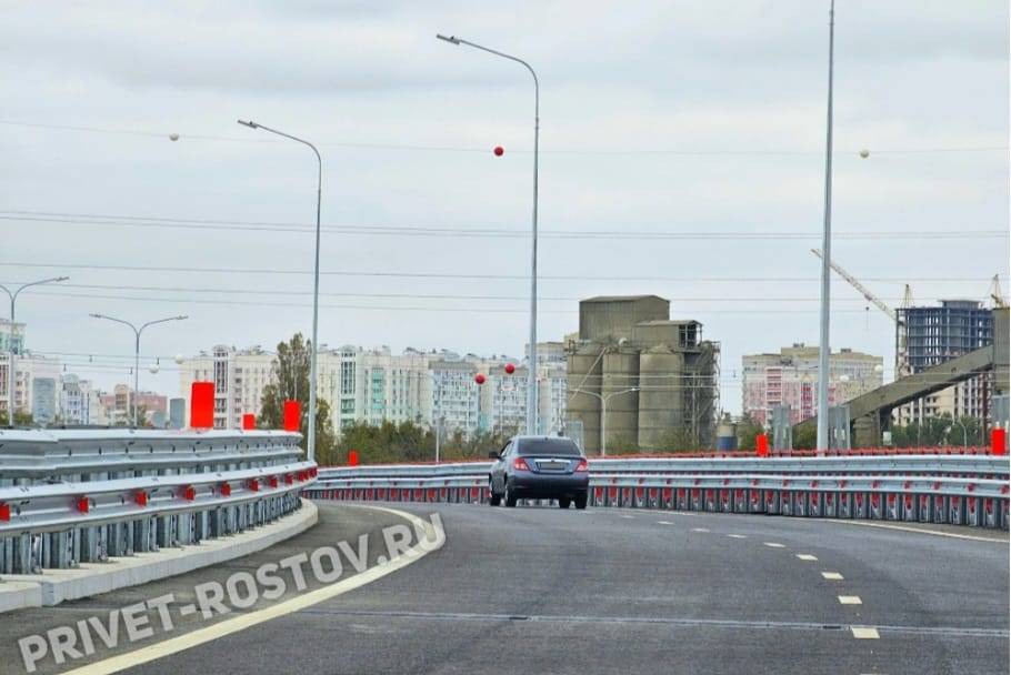 На Западной хорде появились первые автомобилисты