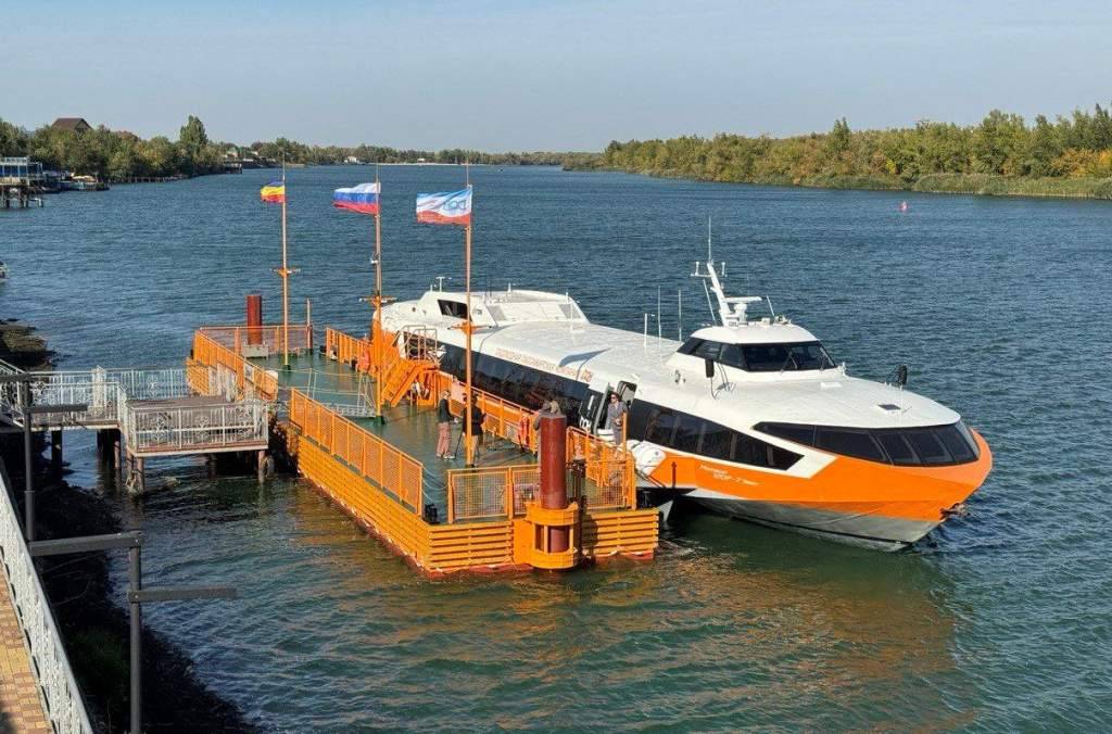 На Дону запустили скоростной «Метеор»