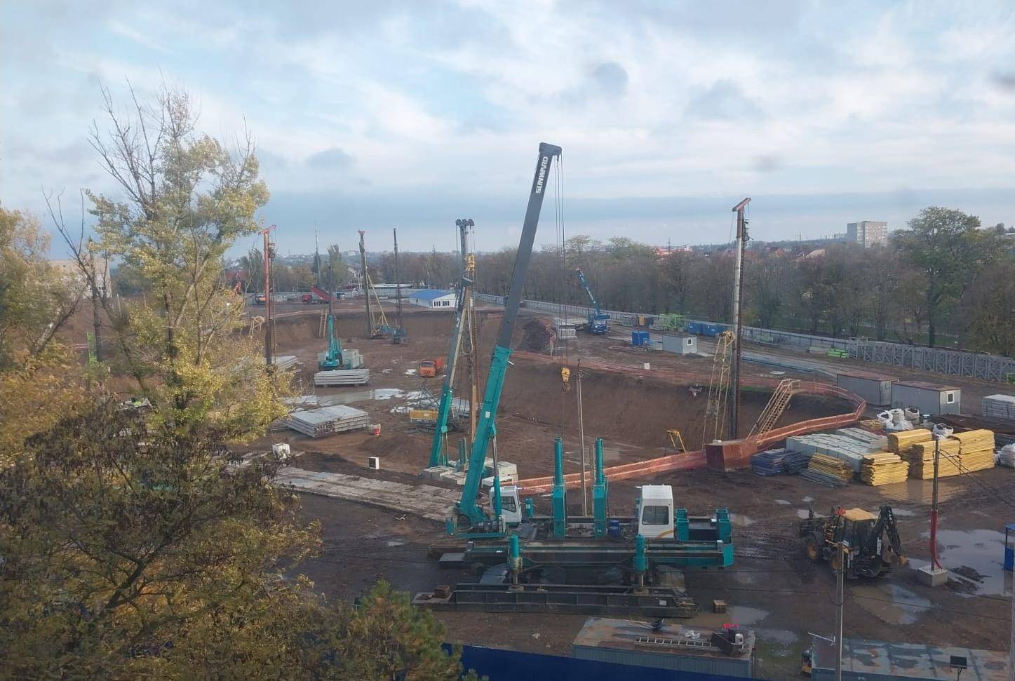 В Таганроге под строительство БСМП подготовлен котлован и прошло испытание грунтов