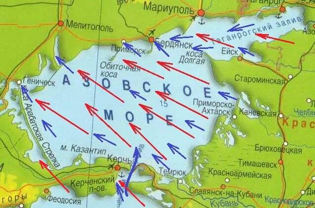 Течения Азовского моря могут стать основой бесплотинных электростанций